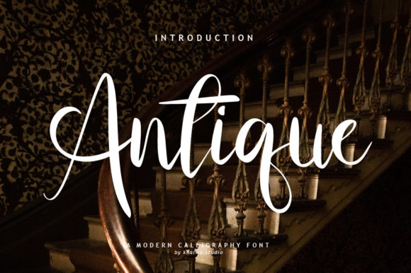 Antique Script: A Timeless Handwritten Font for Impactful Design