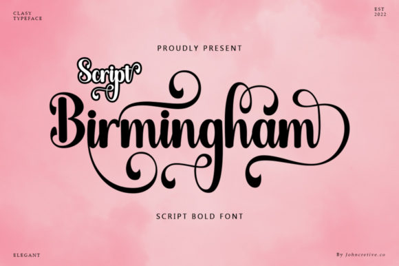 Bring Authenticity to Your Projects with Birmingham Script