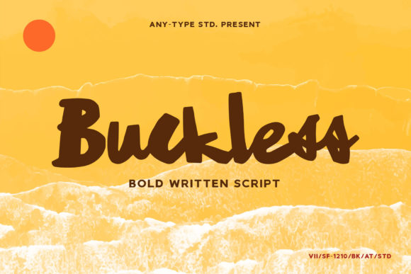 Buckless Script: A Friendly Font for Modern Brands