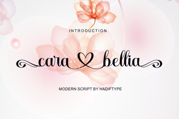 Cara Bellia Script: A Font That Dances with Elegance
