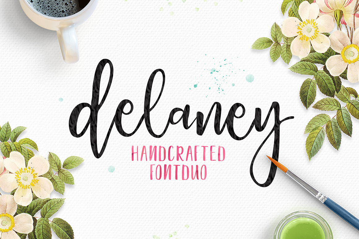 Delaney Script: The Hand-Brushed Font That Brings Soul to Design