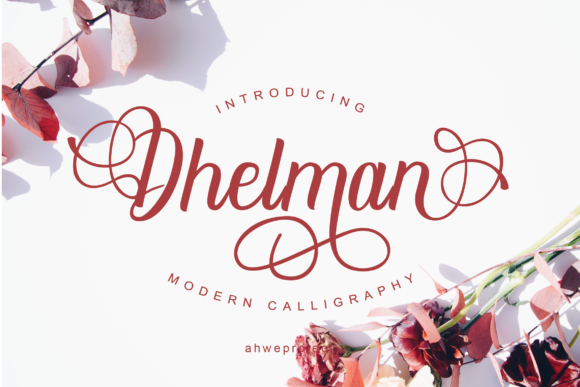 Dhelman Script: Captivating Swashes for Your Designs