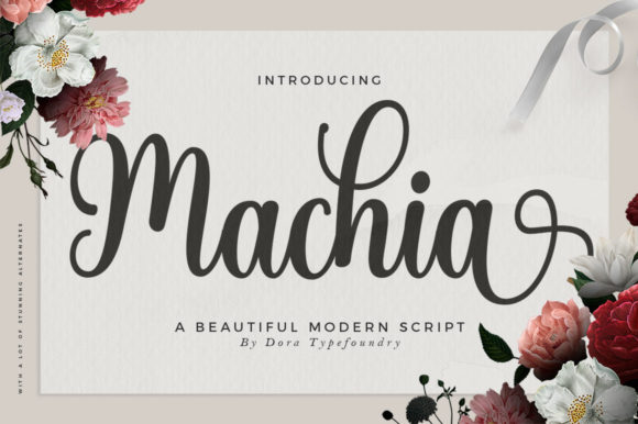 Machia Script: Infusing Elegance into Modern Design