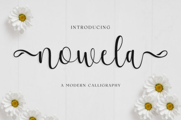 Nowela Script: Adding a Luxury Spark to Your Creative Projects