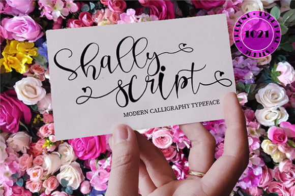 Shally Script: A Bold Handwritten Font for Confident Messaging