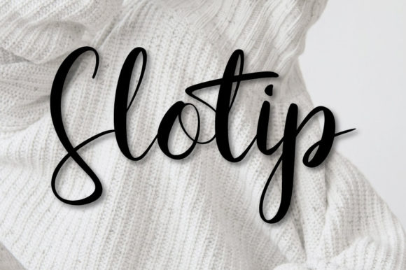 Slotip Script: The Handwritten Font for Timeless Branding