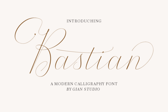 The Bastian Script: A Gentle Touch for Elegant Design