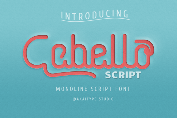 Understanding the Cabello Script Typeface