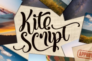 Why Kite Script is the Perfect Touch of Handwritten Elegance